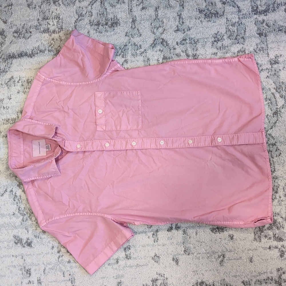 NWT American Eagle Short Sleeve Button Up